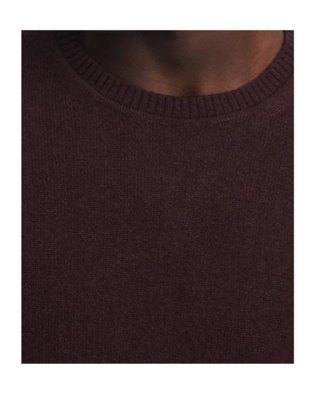 Emporio Armani Purple Crew-Neck Knitted Sweater for men