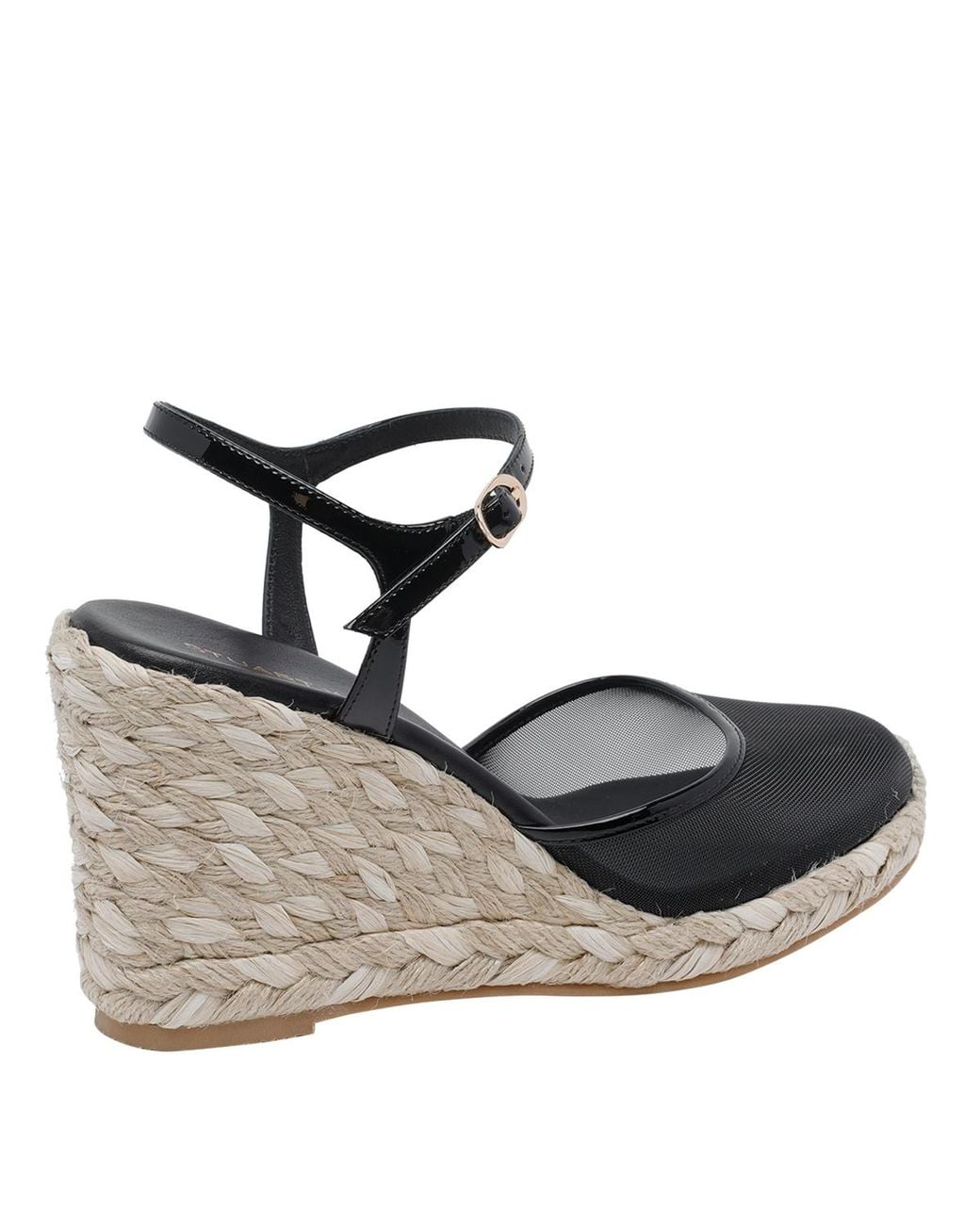 Stuart Weitzman Metallic Wedge Sandals