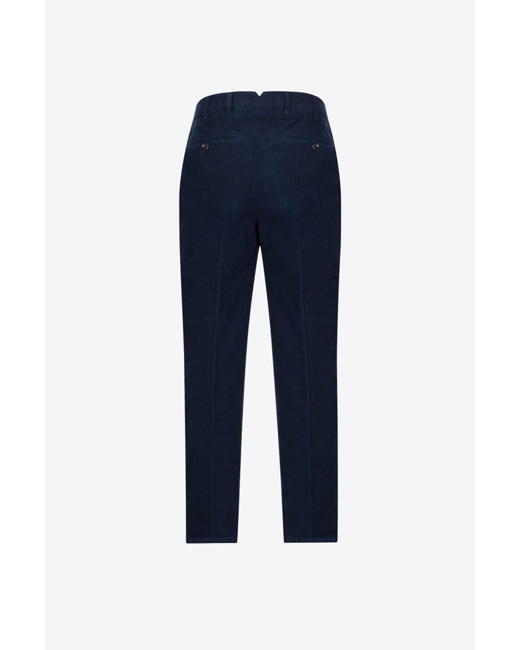 Brunello Cucinelli Purple Casual Pants With Belt Loops for men