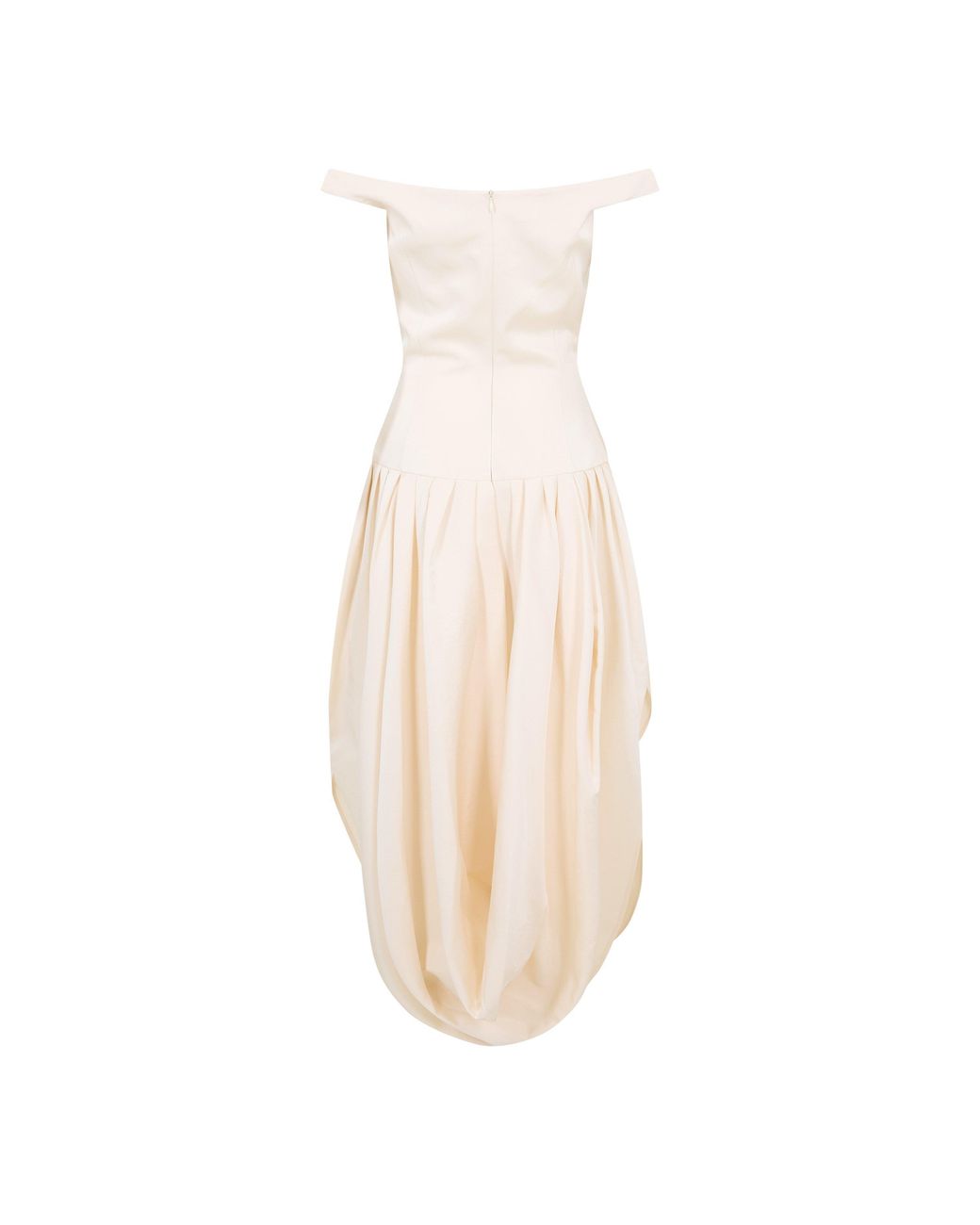 Magda Butrym White Long Maxi Dress
