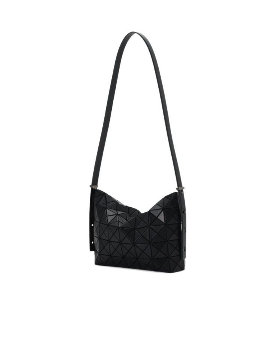 Issey Miyake Black Musette Shoulder Bag