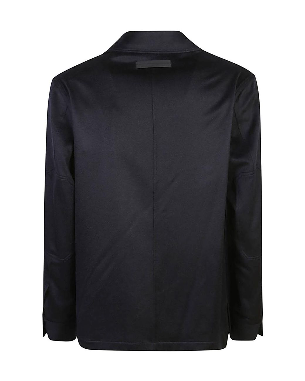 Zegna Blue Long-Sleeved Casual Jacket for men