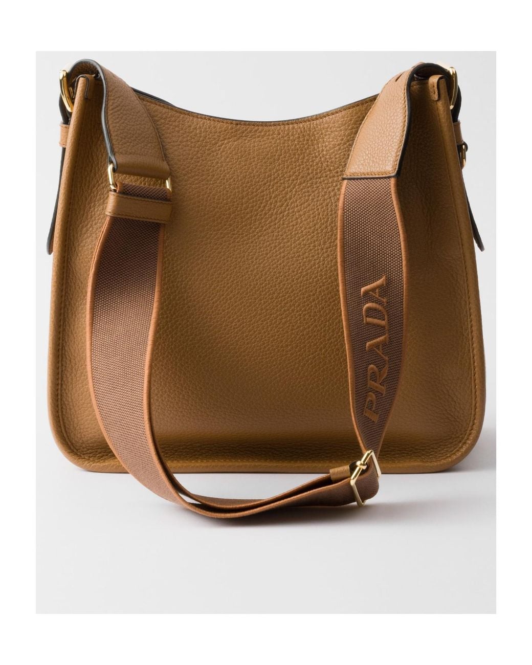 Prada Brown Hobo Crossbody Bag