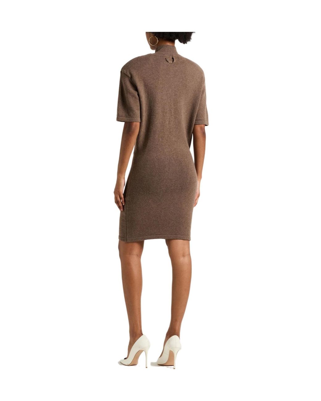 Jacquemus Brown Bodycon Dress