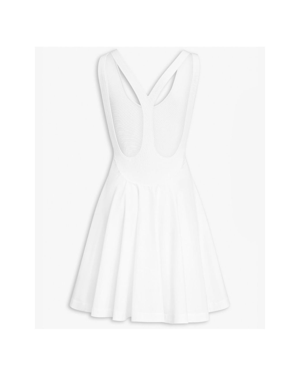 Alaïa White Sleeveless Dress