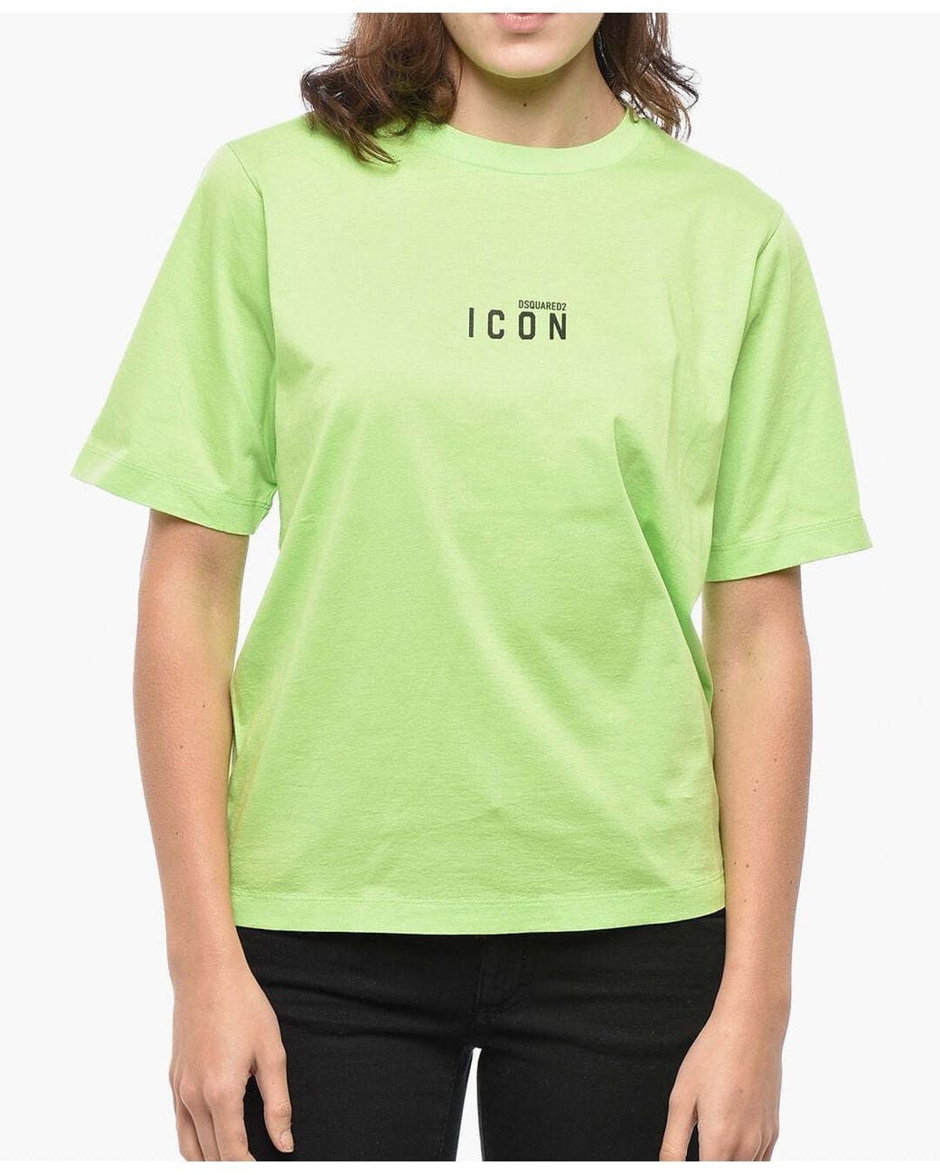 DSquared² Green Icon Crewneck T-Shirt