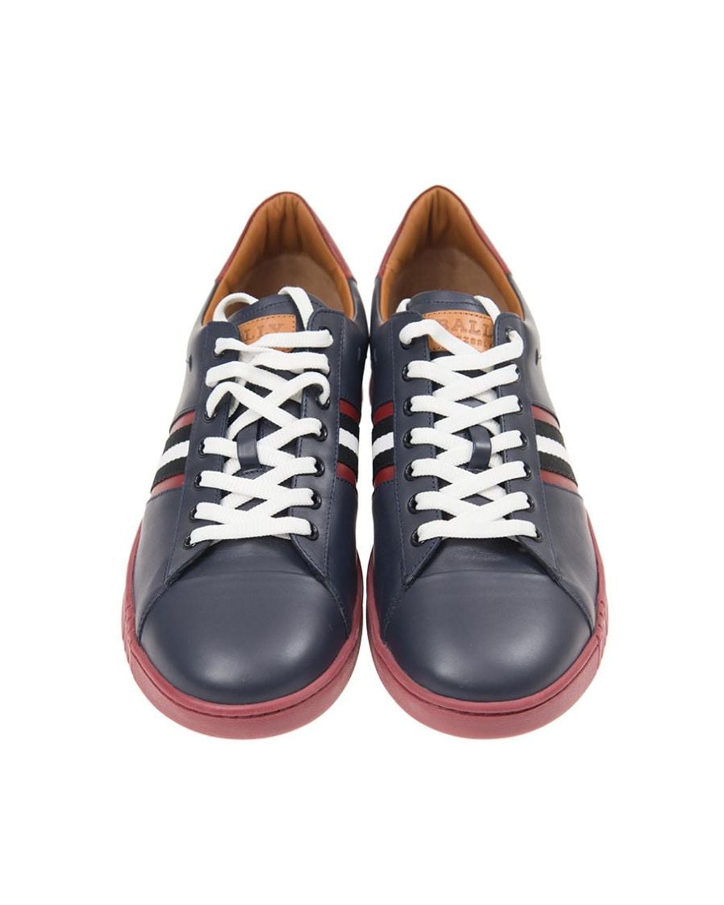 Bally Blue Logo Casual Sneakers