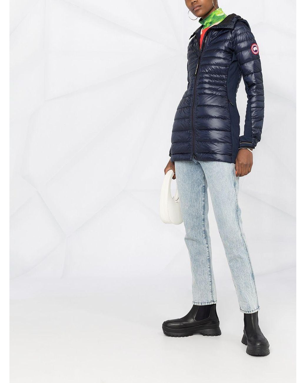 Canada Goose Blue Hybridge Padded Coat