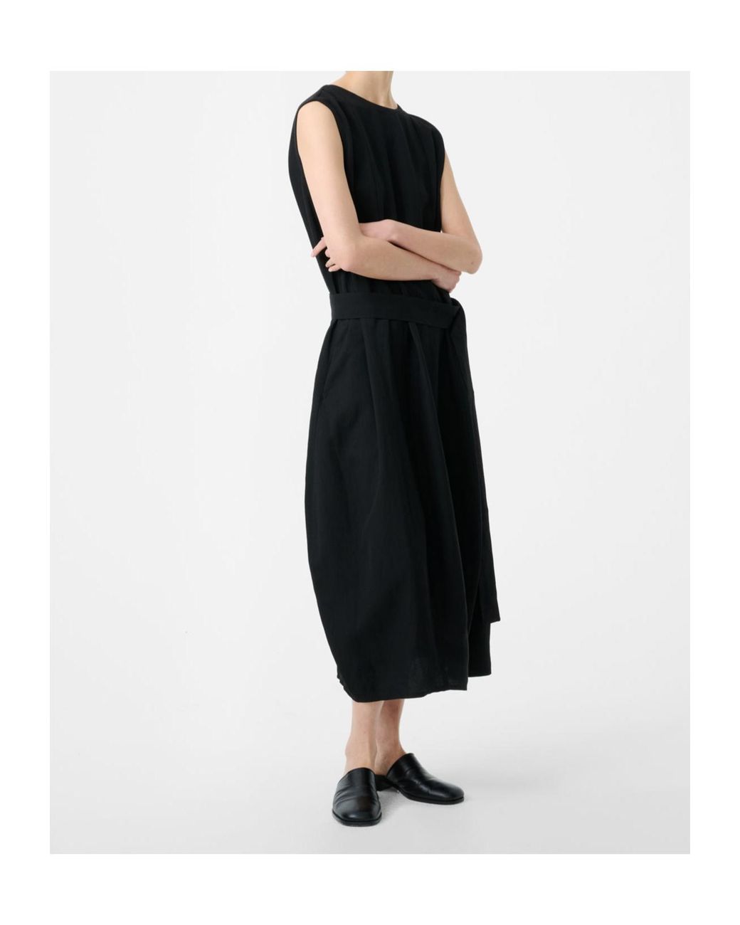 Studio Nicholson Black Sleeveless Dress