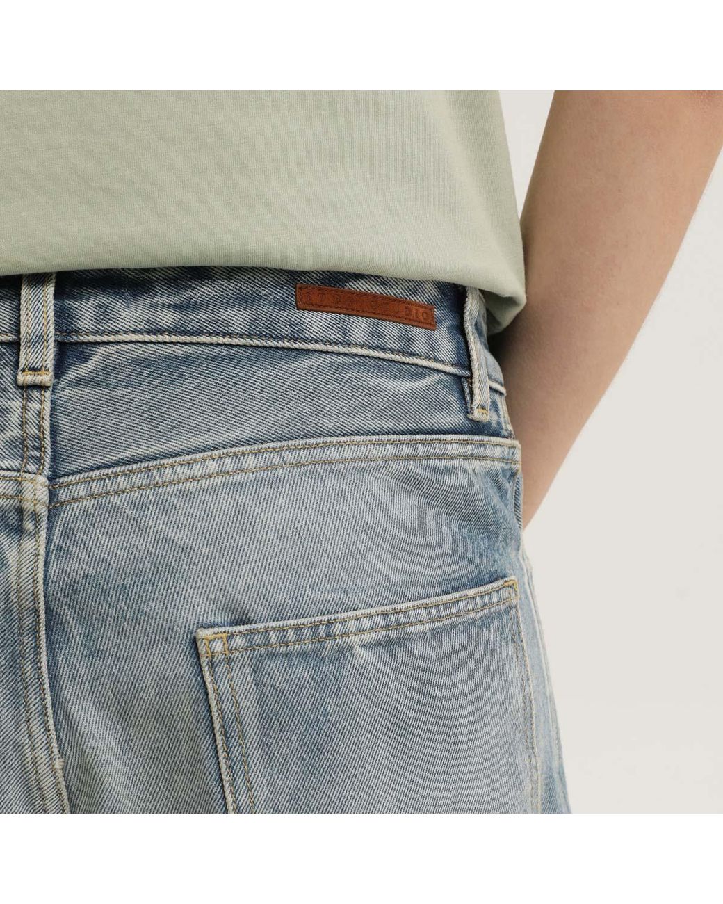 1989 STUDIO Blue Wide-Leg Jeans