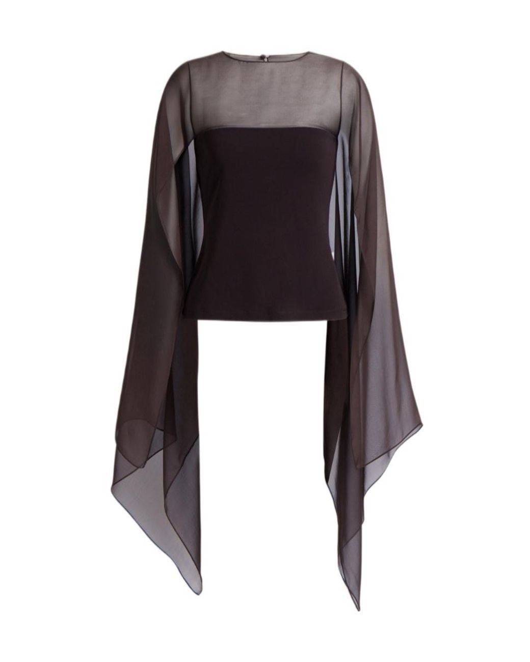 Alberta Ferretti Black Blouses