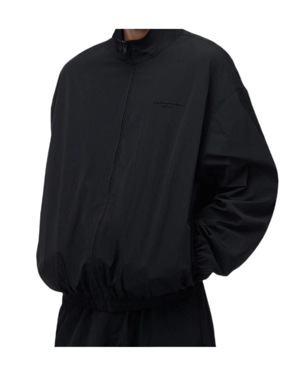 Alexander Wang Black Long-Sleeve Casual Jacket