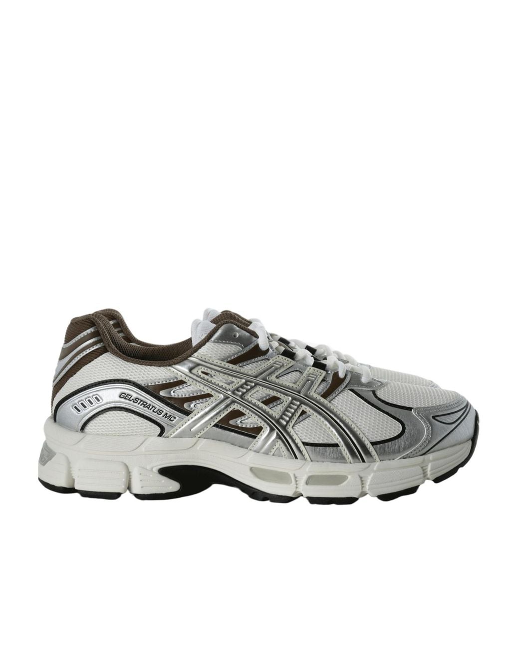 Asics Gray Gel-Stratus Mc Sneakers for men