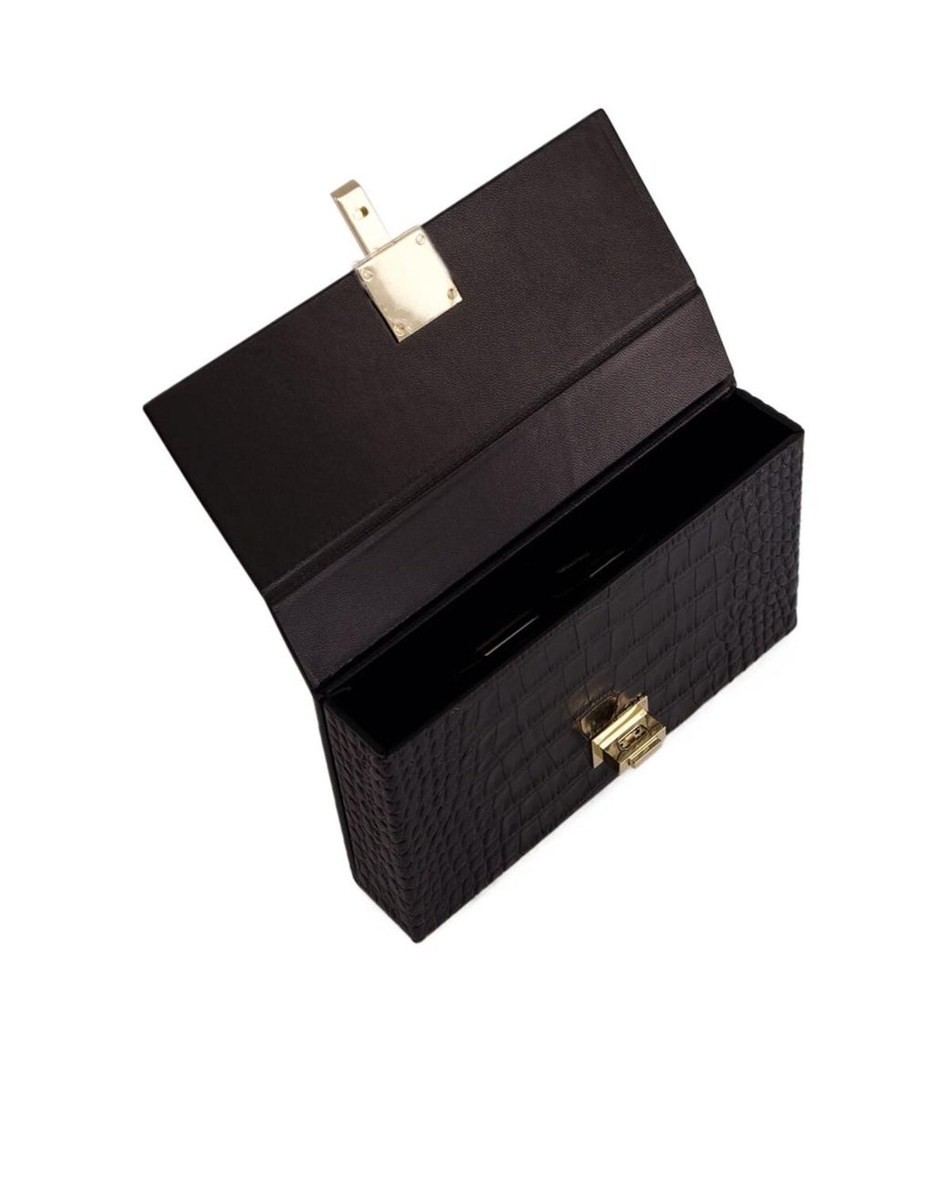 Tom Ford Black Embossed Box Pouch