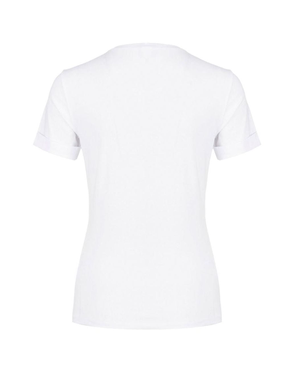 Armani Jeans White Logo T-Shirt