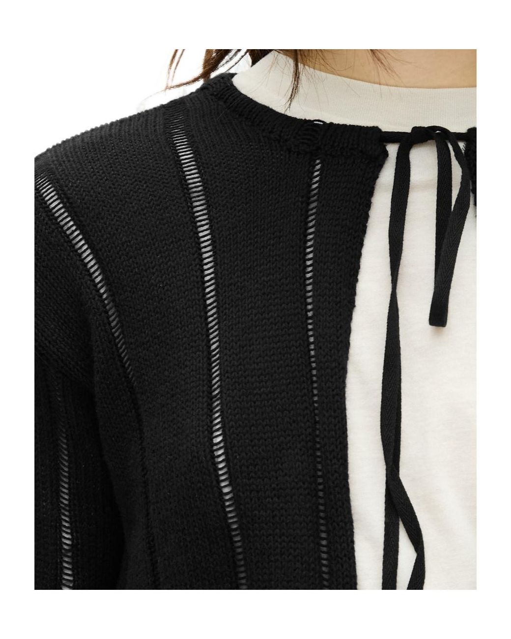 Ann Demeulemeester Black Jacklin Cardigan