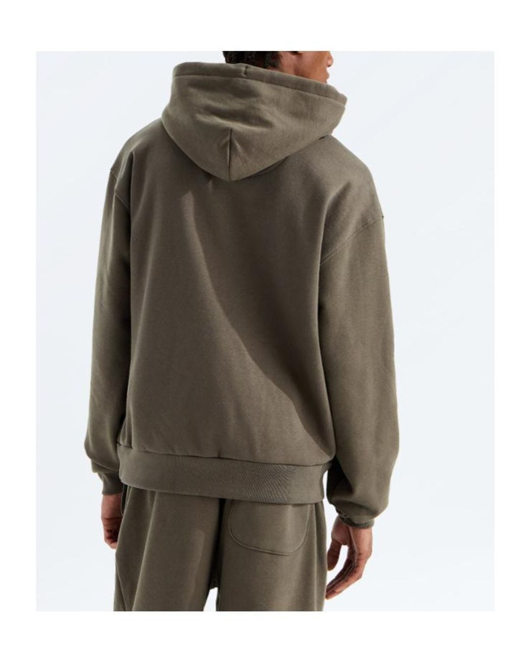 The North Face Brown Tnf Box Drawstring Hoodie for men