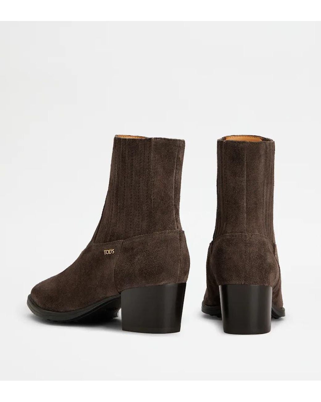 Tod's Brown Ankle Boots