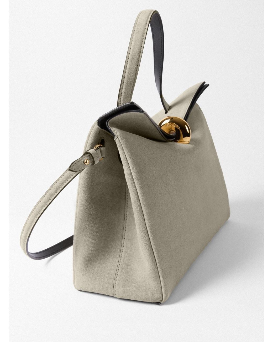 Jacquemus Natural Valérie Top Handle Bag