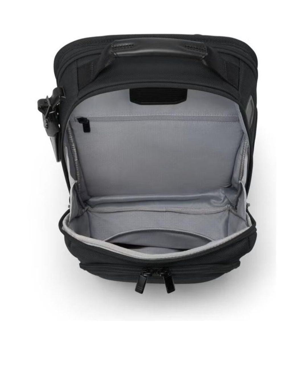 Tumi Black Expandable Laptop Backpack for men
