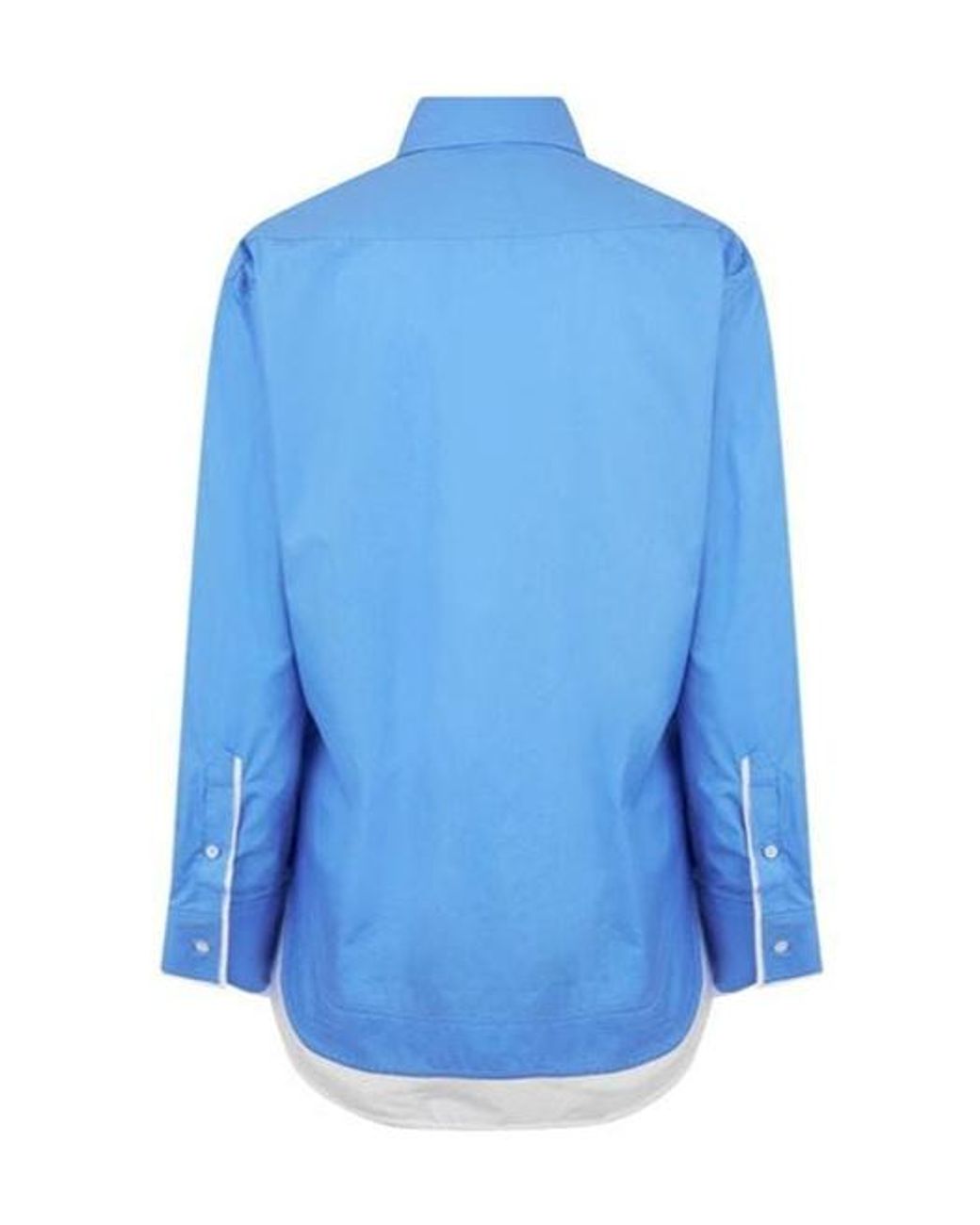 Victoria Beckham Blue Layer Shirt