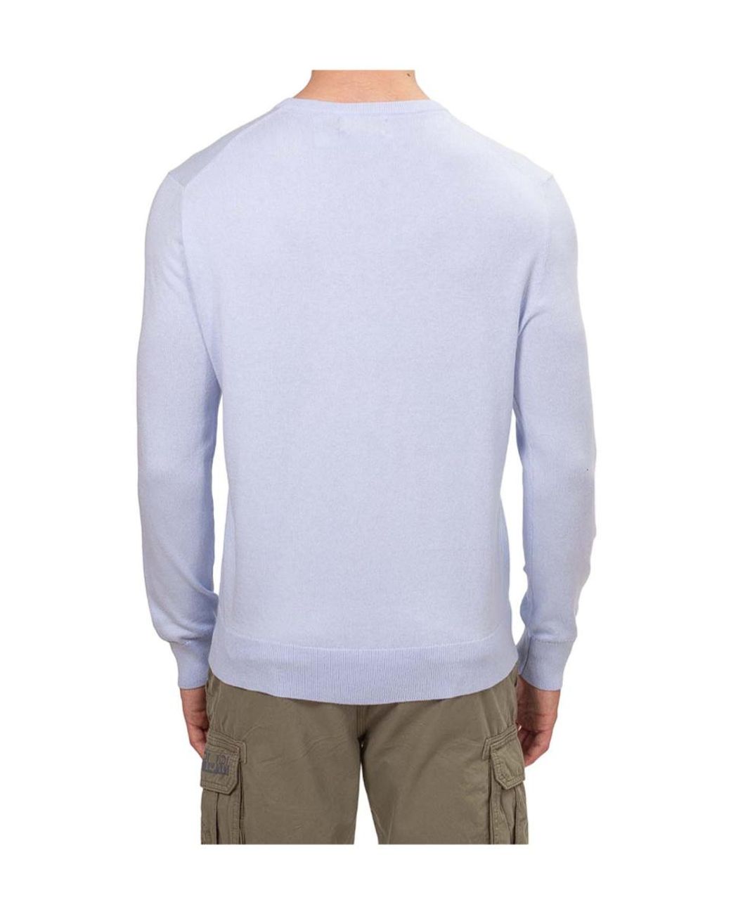 Polo Ralph Lauren Blue Logo Sweater for men