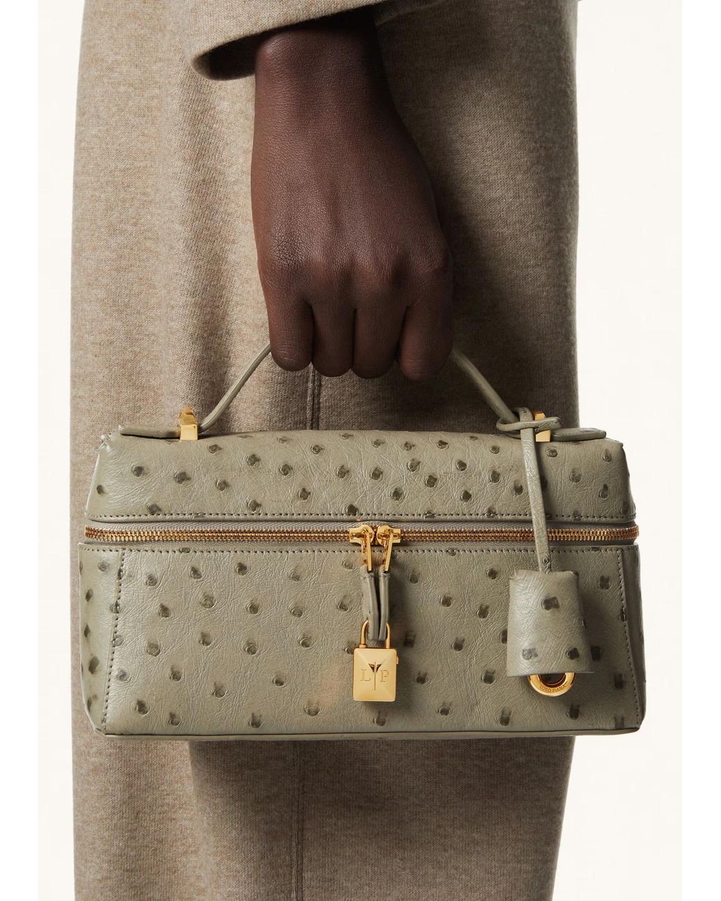 Loro Piana Metallic Extra Bag L23 Shoulder Bag