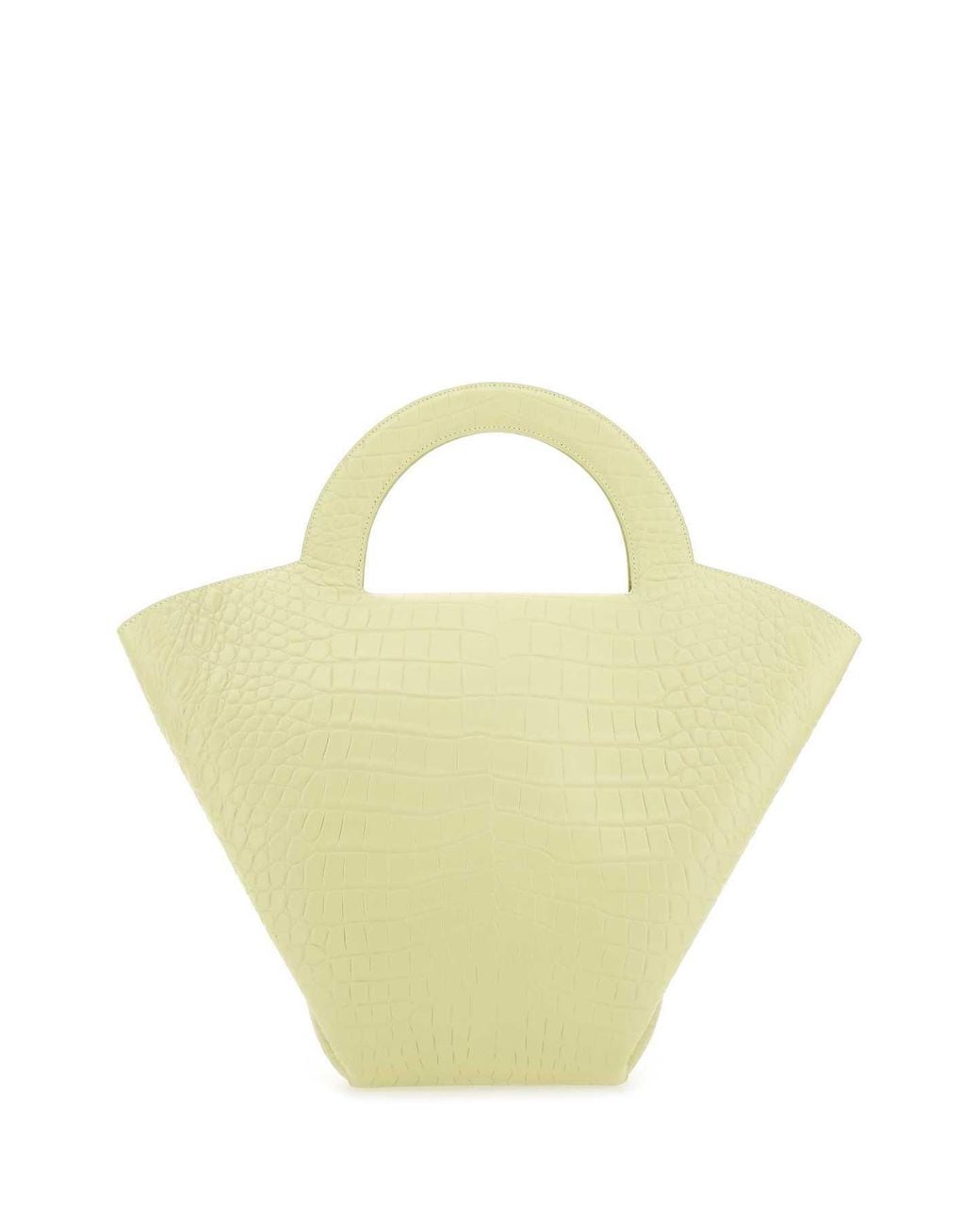 Bottega Veneta Yellow Doll Top-Handle Tote Bag