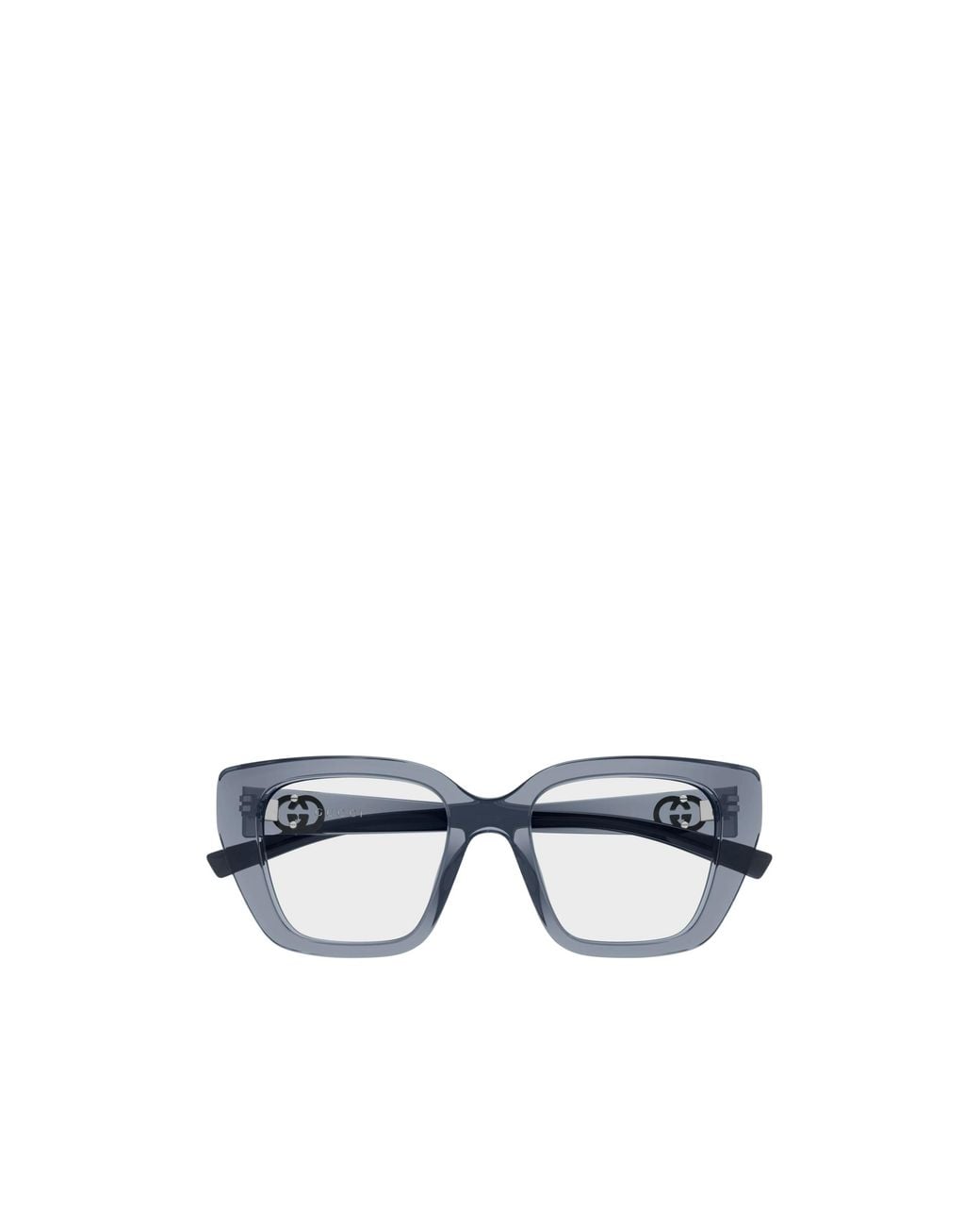 Gucci Blue Eyewear Cat Eye Frame Glasses for men