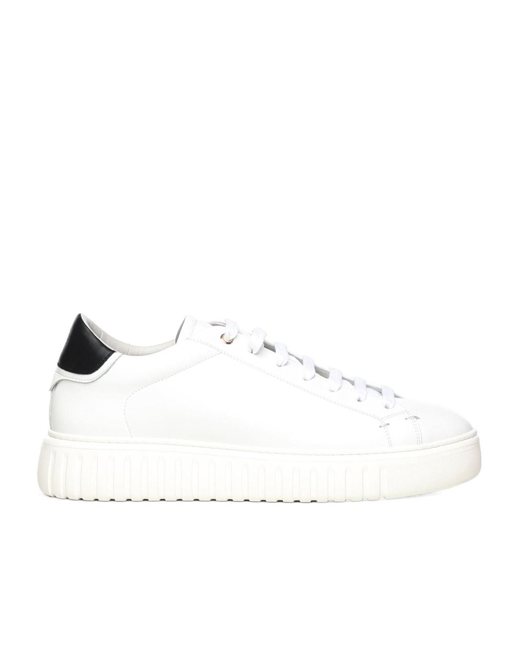 Giuliano Galiano Natural Mars Lace-Up Sneakers for men
