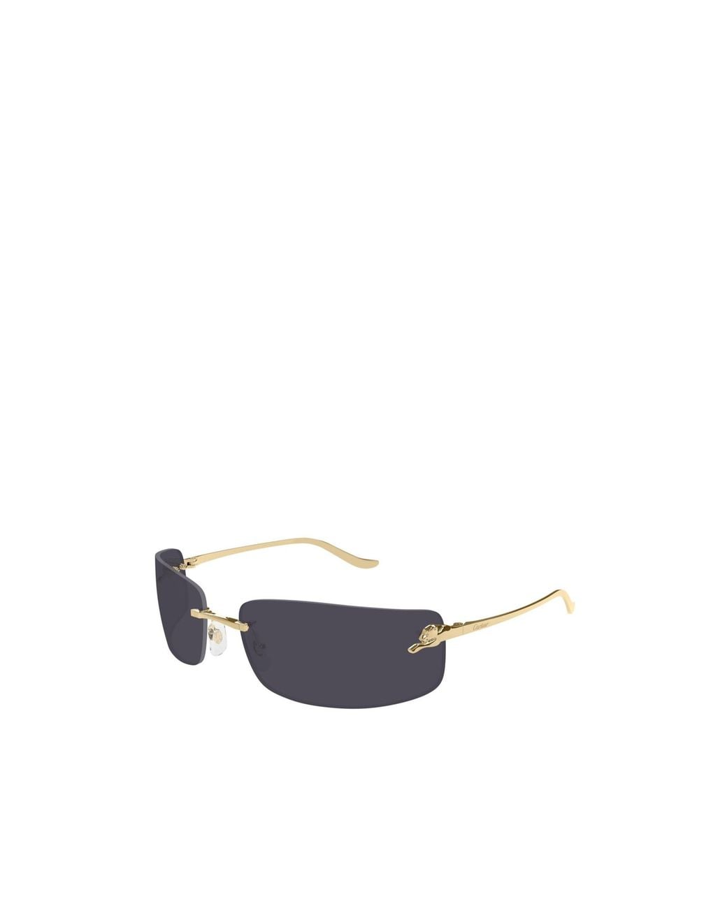 Cartier Blue Rimless Sunglasses for men