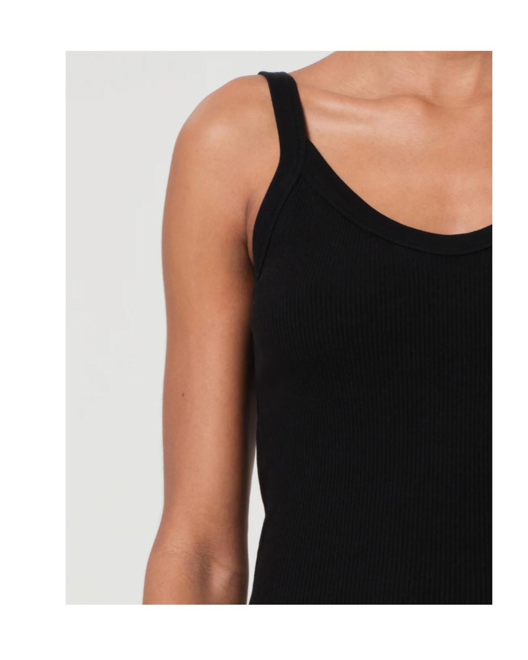 Agolde Black Jordan Tank
