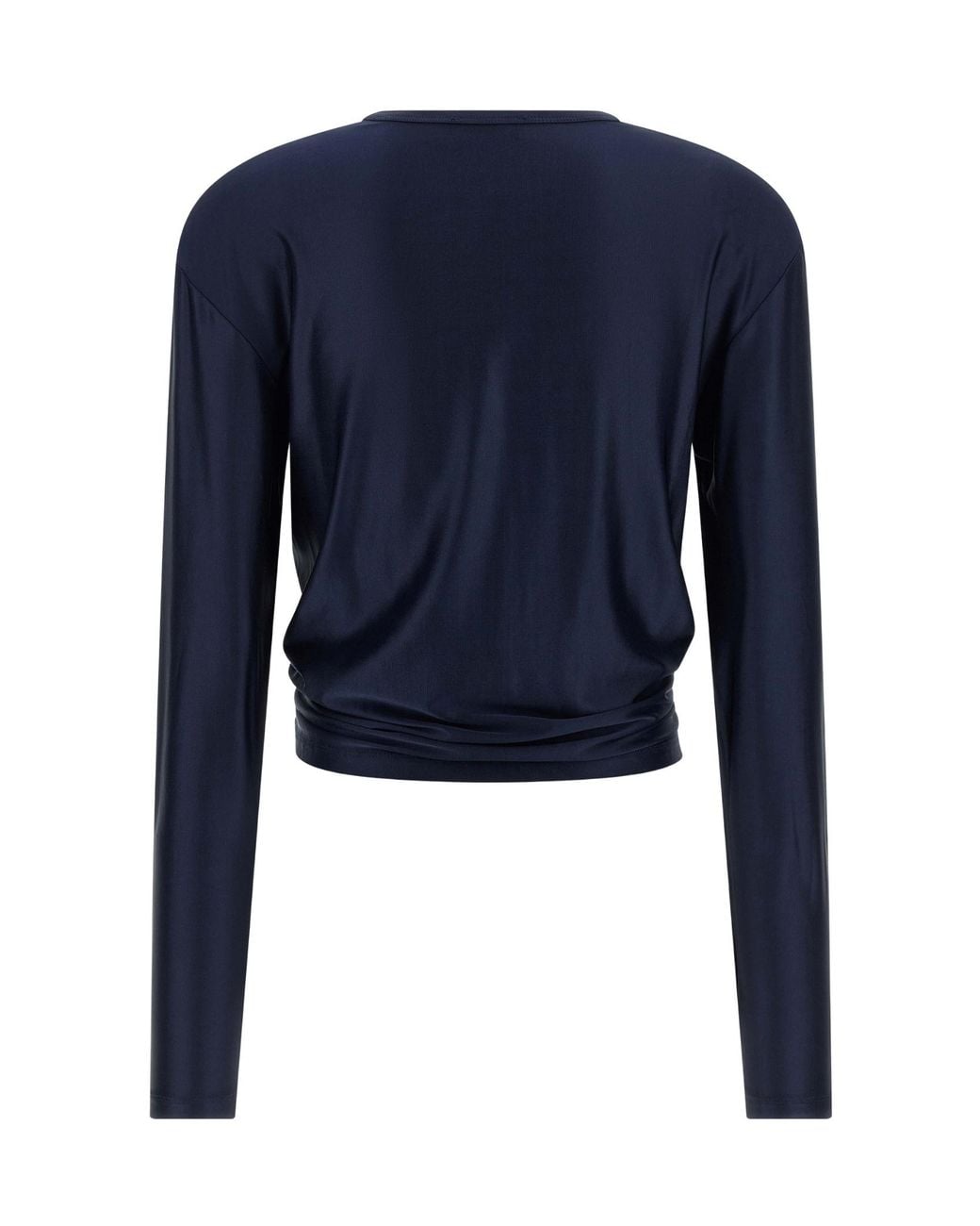 Rabanne Blue Rabanne Piercing Detail Top