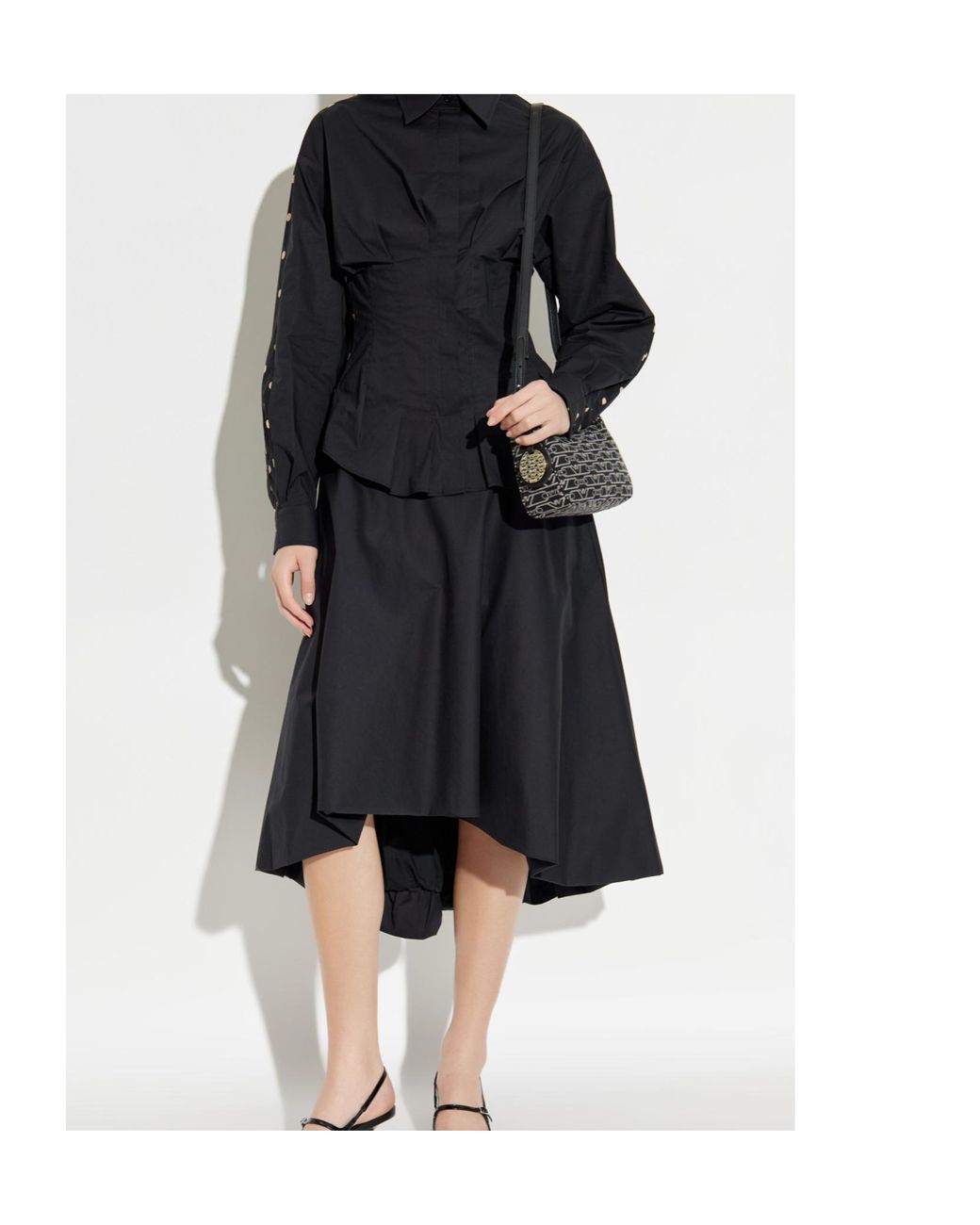 Moschino Black Long Sleeve Shirt