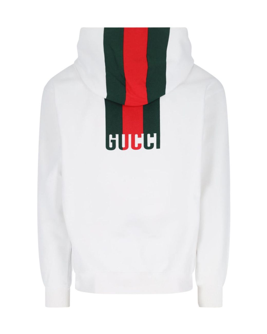 Gucci White Jersey Sweatshirt for men