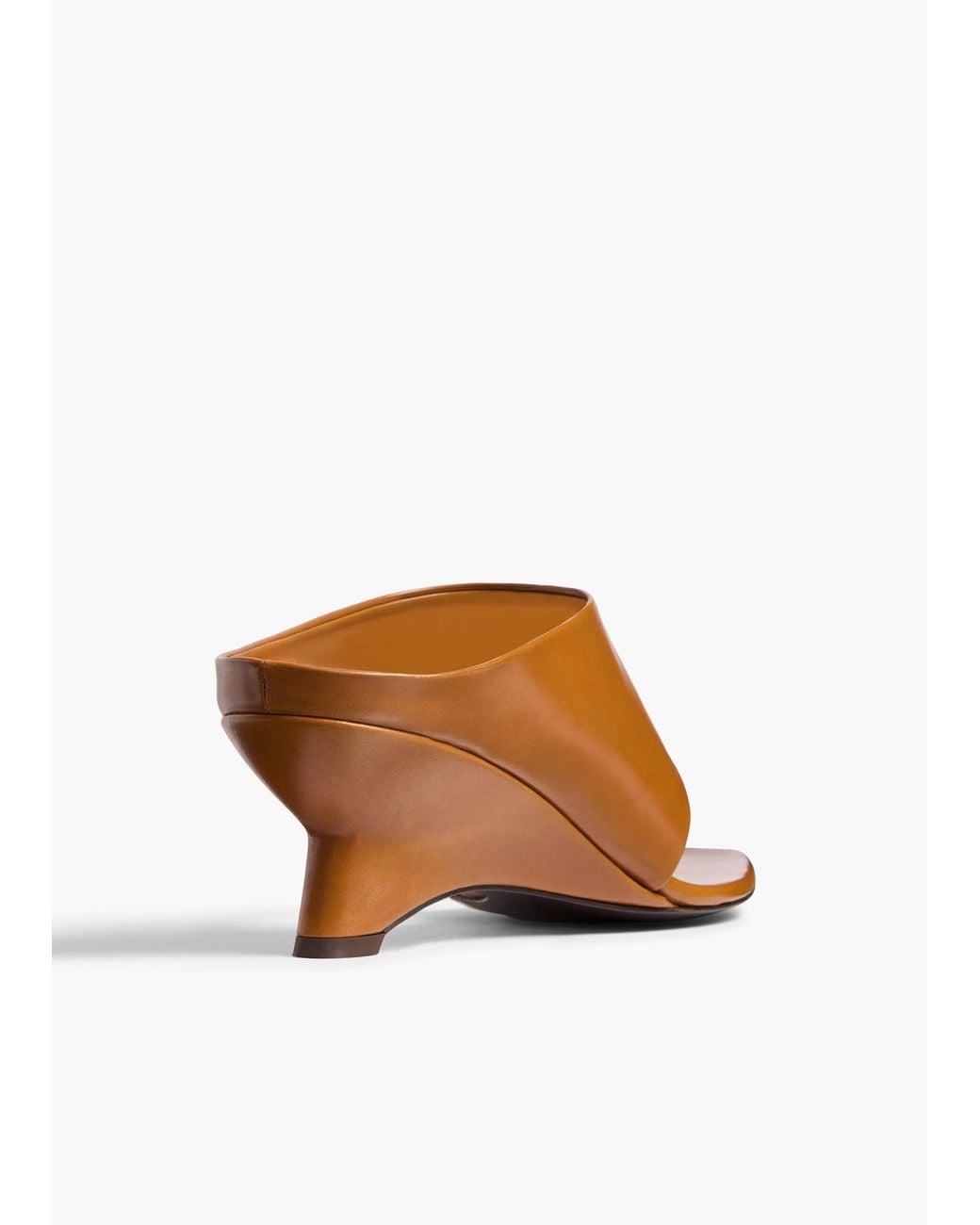 Khaite Brown Marlow Thong Mules