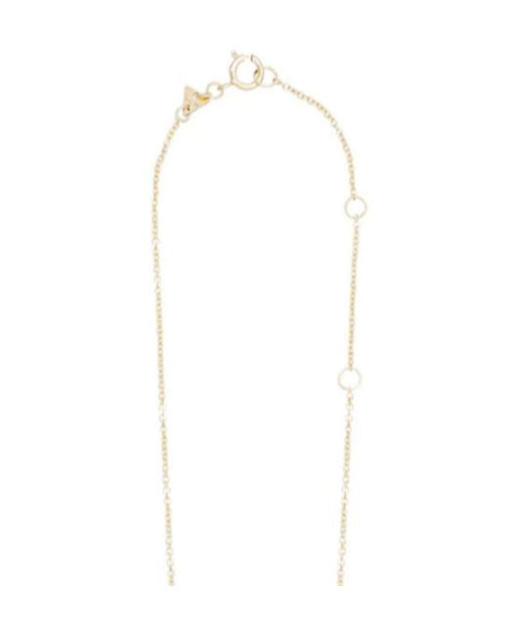 Aliita Metallic Martini Pendant Necklace