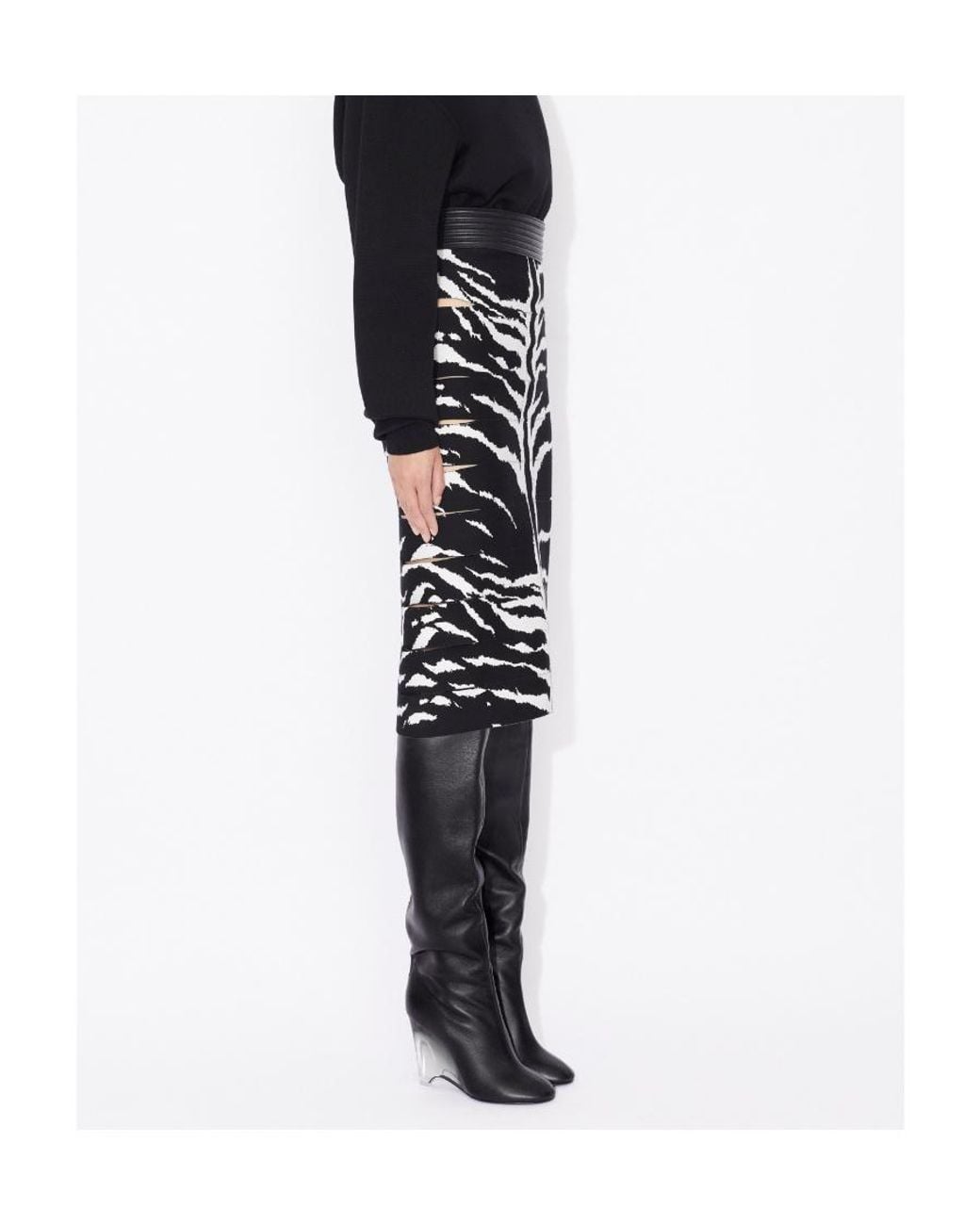 Alaïa White Alaia Skirts