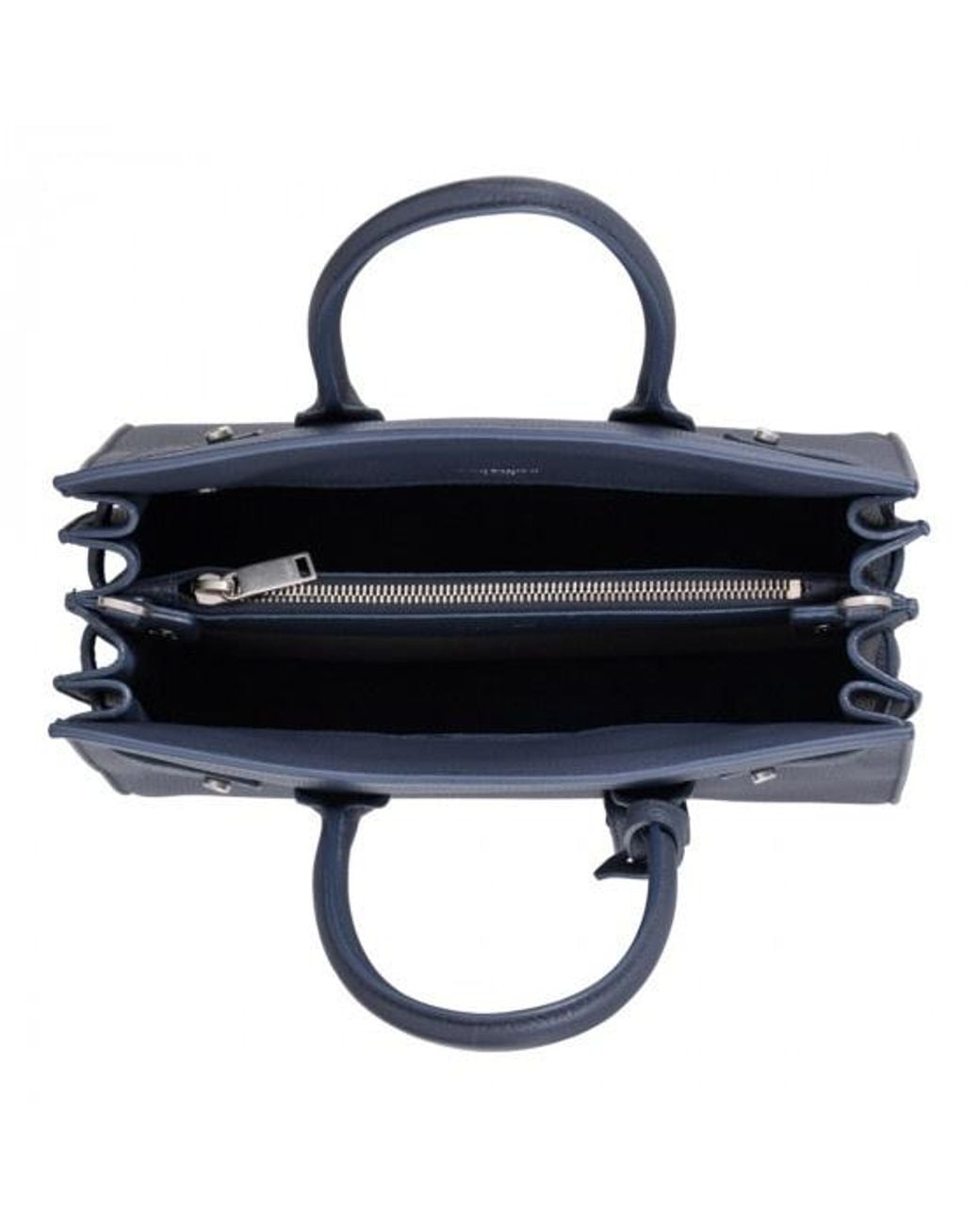 Saint Laurent Blue Nano Sac De Jour Shoulder Bag