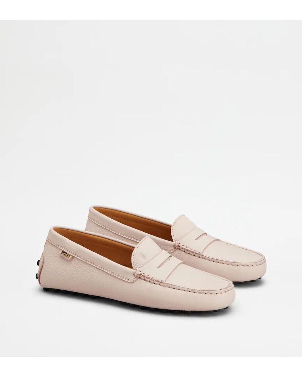 Tod's Natural Gommino Loafers