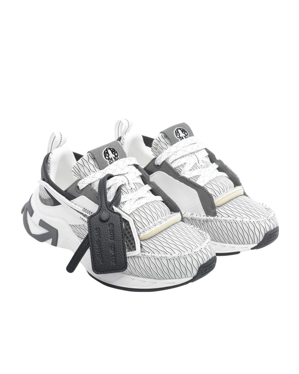 Off-White c/o Virgil Abloh White Space Memo Lace-Up Sneakers for men