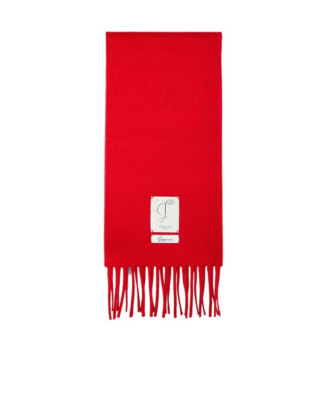 Jacquemus Red The Cavallo Scarf