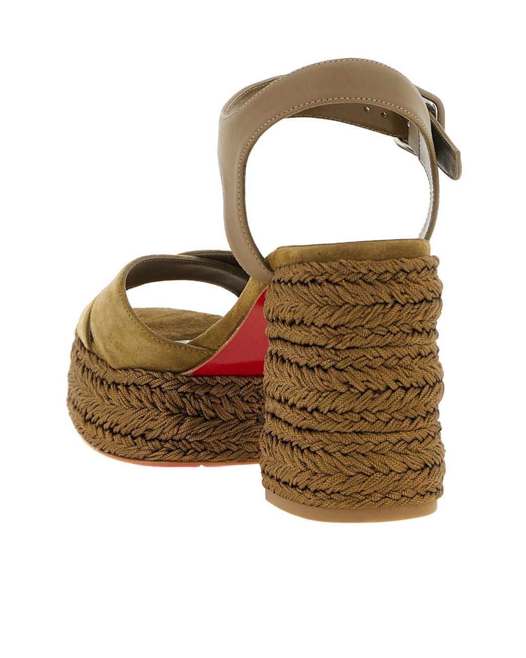 Christian Louboutin Multicolor Calakala Platform Espadrilles