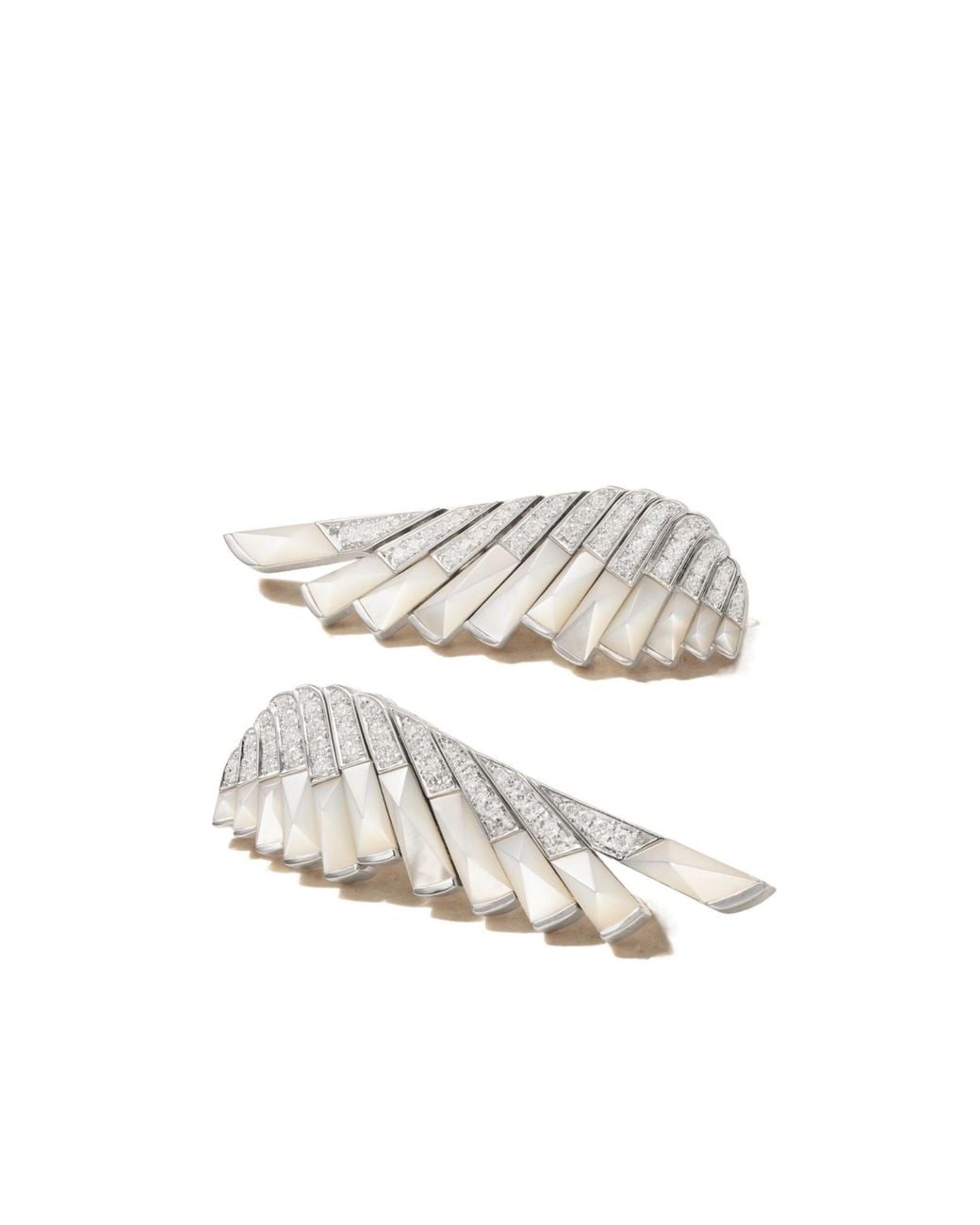 Garrard White Diamond Earrings