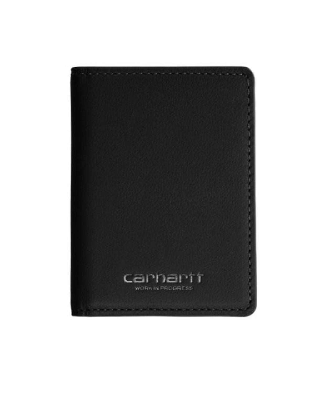Carhartt Black Vegas Fold Cardholder for men
