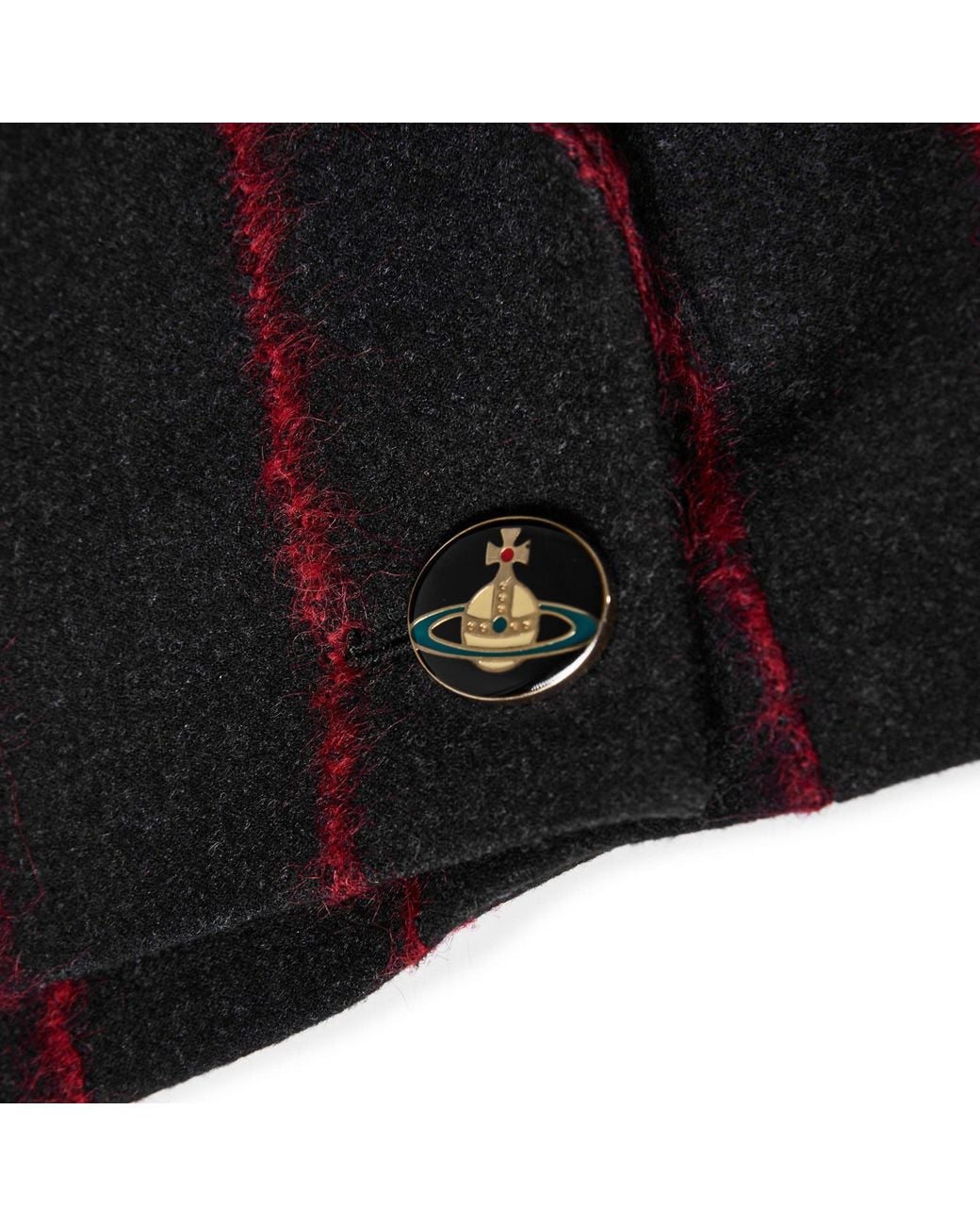 Vivienne Westwood Black Striped Cropped Blazer