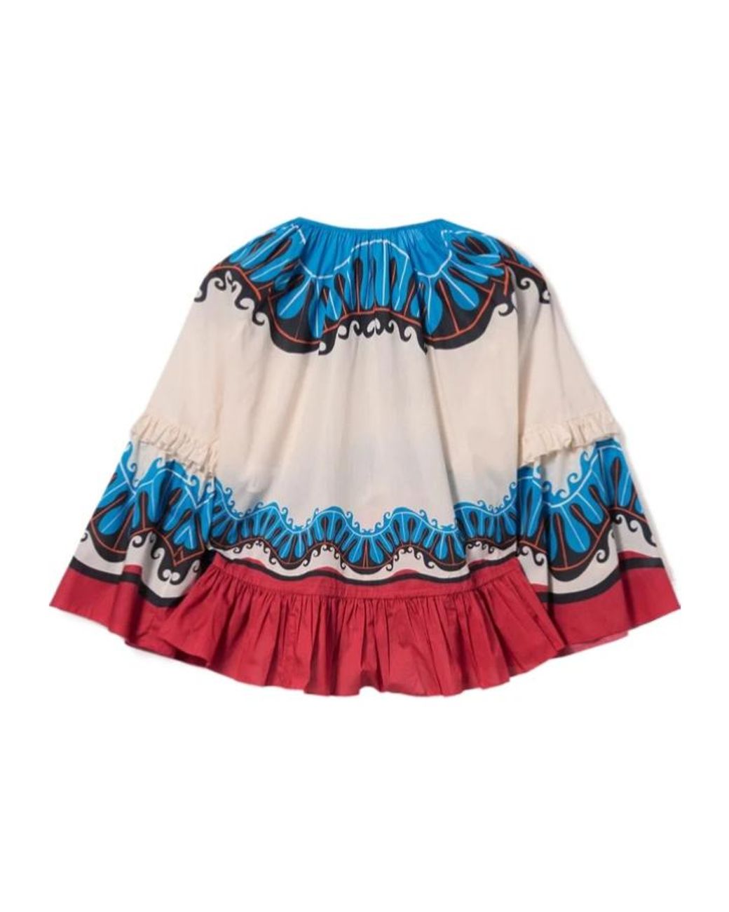 LaDoubleJ Blue Boho Blouse