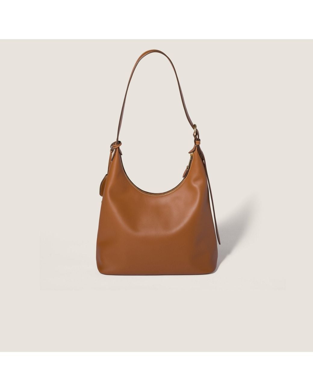 Miu Miu Brown Spirit Leather Bag