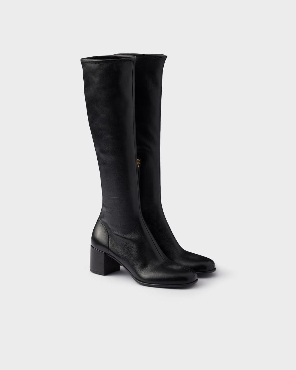 Prada Black High-Heeled Boots