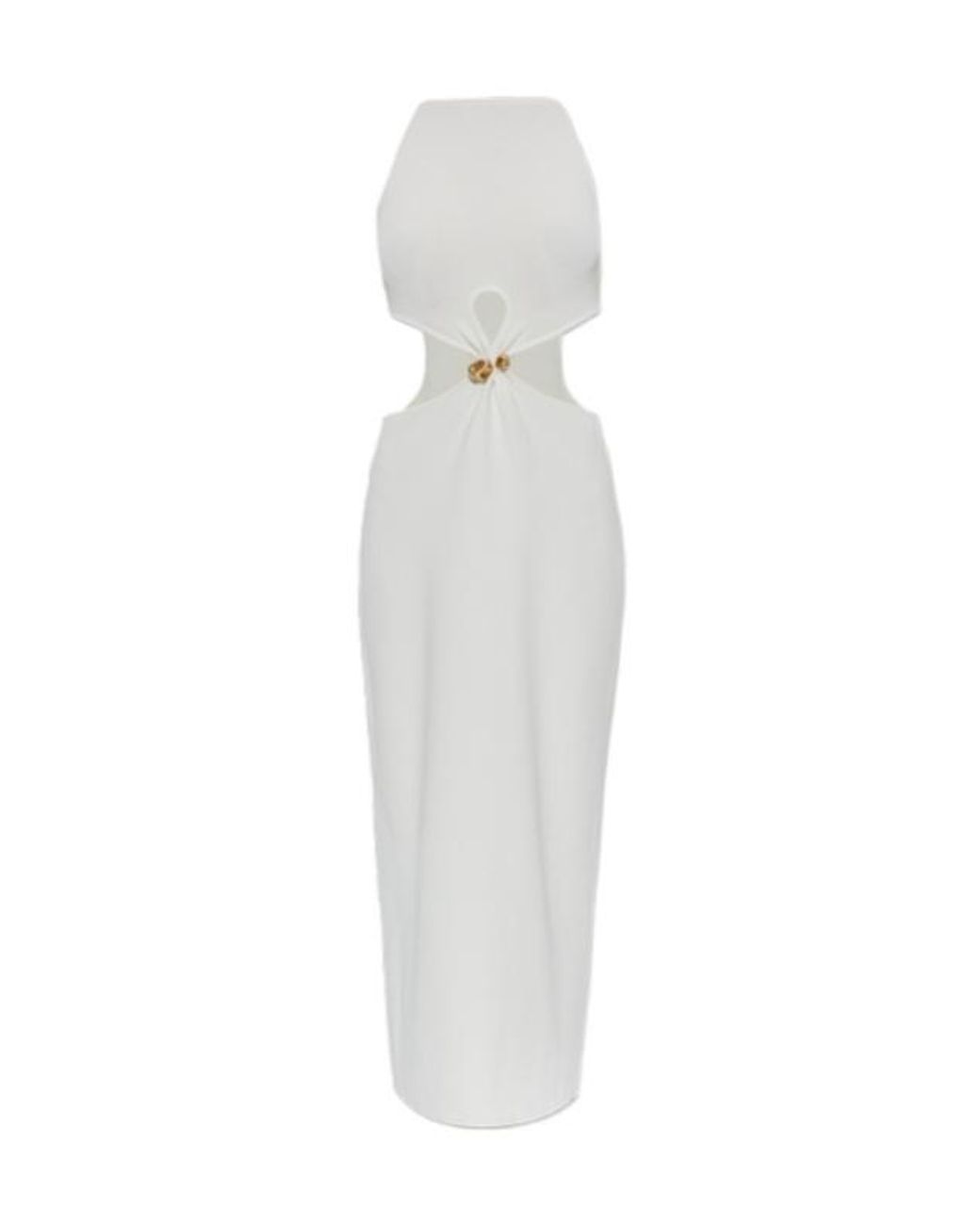 Cult Gaia White Sleeveless Dress